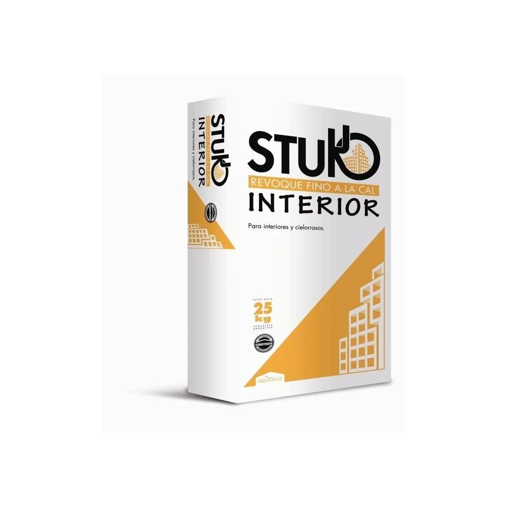 ´ INTERIOR ´ -  STUKO FINO A LA CAL X 25 KGS
