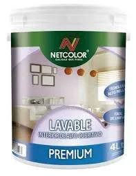 NET COLOR- LATEX PREMIUM LAVABLE BASE TRANSP. 0.90