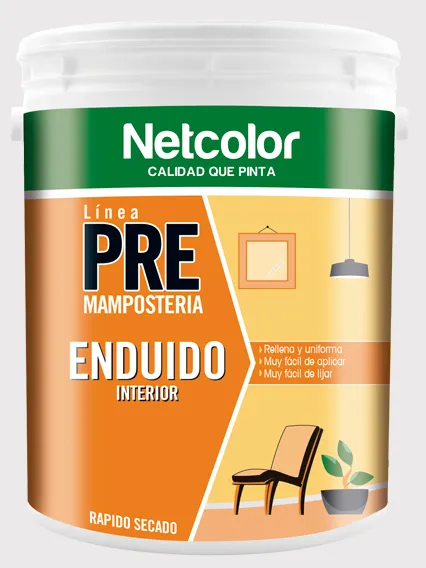 NET COLOR- ENDUIDO INTERIOR X 10 LT