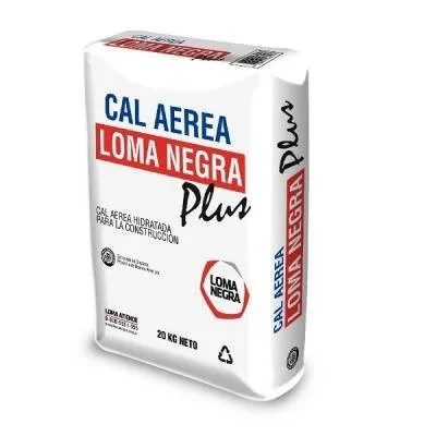 CAL AEREA PLUS X 20 K.-LOMA NEGRA-(RINDE 5 B)