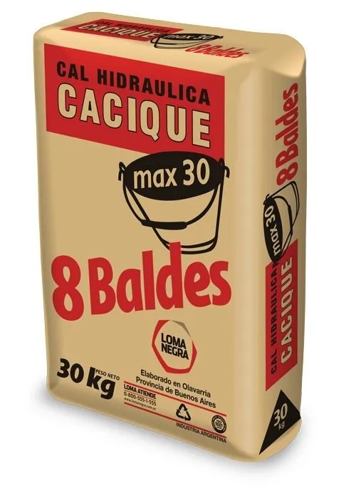 CAL CACIQUE MAX  X 30 K.-LOMA NEGRA- (RINDE 8 B)