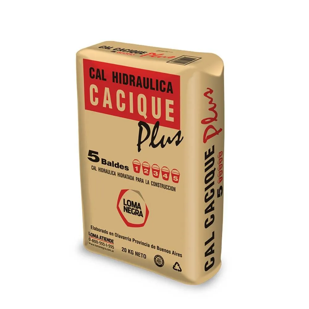 CAL CACIQUE PLUS X 20 K.-LOMA NEGRA-(RINDE 5 B)