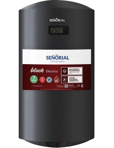 SEÑORIAL-TERMOTANQUE BLACK 2.0 ELECTRICO 80LTS
