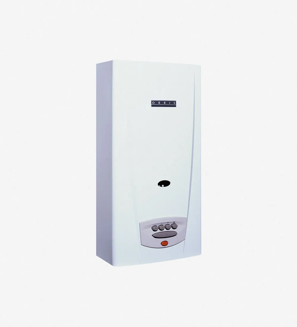 ORBIS-CALEFON C/PILOTO 14 L/MIN BOTONERA BLANCO 315BLO GE