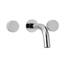 Grifería Peirano Fabric Lavatorio de Pared Cromo