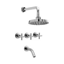 Grifería Peirano Valencia Plus Ducha Embutida con Transferencia