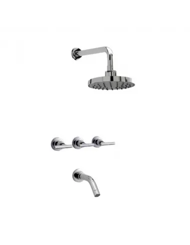 Grifería Peirano Ducha Embutir Adra