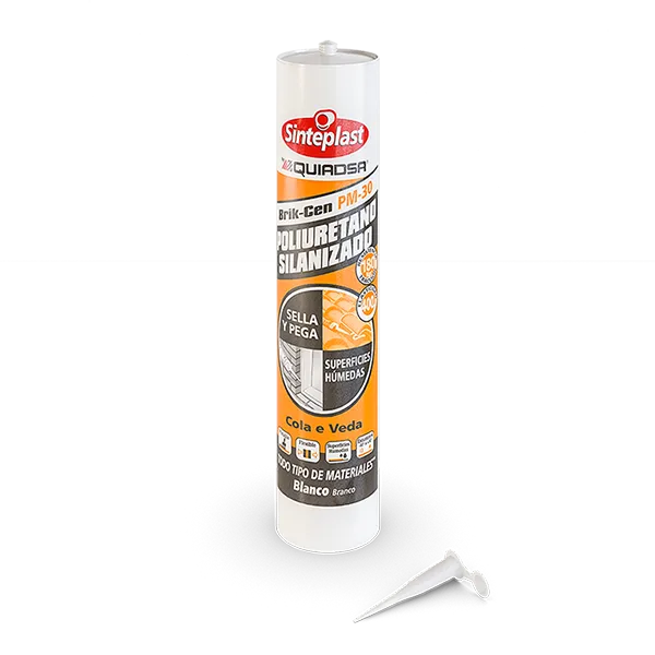 SINTEPLAST SELLADOR POLIURETANO SILANIZADO x 280ML GRIS