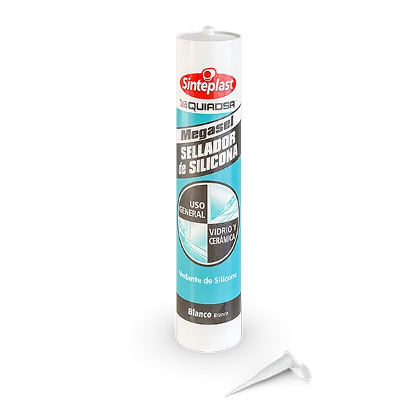 SINTEPLAST SILICONA ACETICA CON FUNGUICIDA x 280ML TRANS.