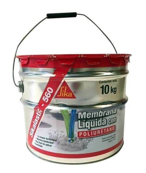 SIKALASTIC 560 ROJO x 10 KG (membrana liq. c/poliuret)