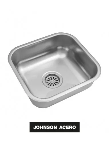 JOHNSON-E37 BACHA SIMPLE A.INOX.304 (37X34X15)