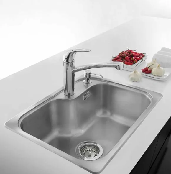 JOHNSON -LUXOR SI55 A MINI BACHA SIMPLE 55X41.5 C/ORIF MONO