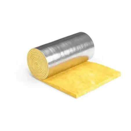 ISOTEX - PLATA L.VIDRIO C/ALUMINIO 50MM (19.20MT2XROLLO)