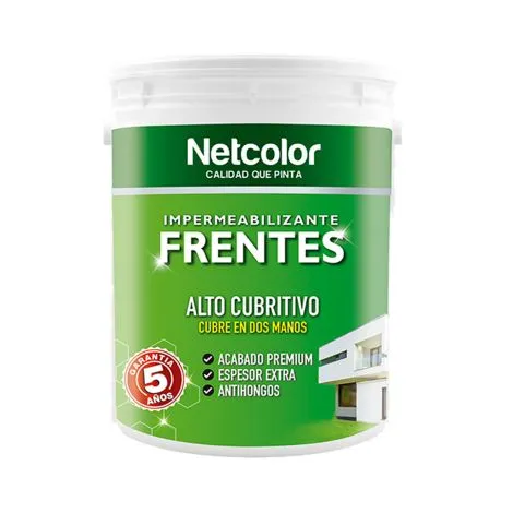 NET COLOR- LATEX FRENTES X 4 LT