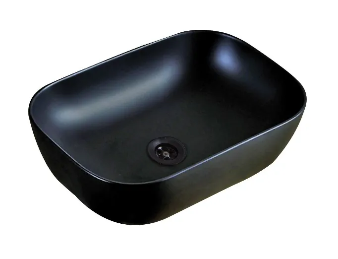 GRIF. PEIRANO - BACHA DE APOYAR NEGRO MATE 460X320X140