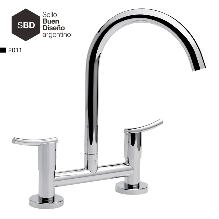 FV39 Libby Cocina Mesada Pico Móvil Alto Monocomando