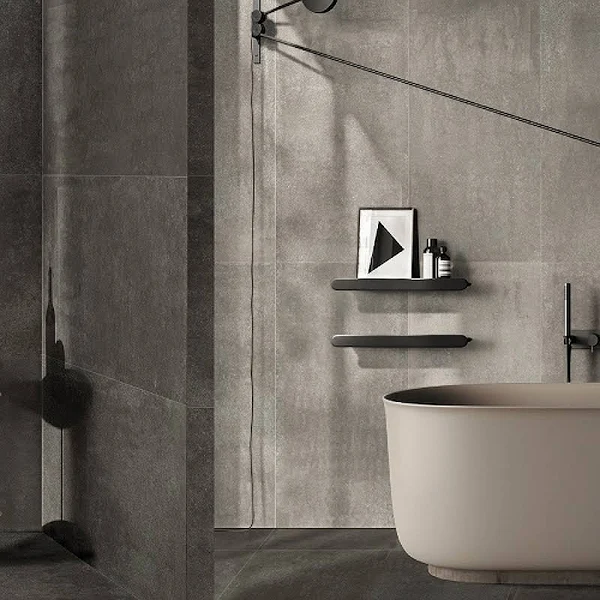 Porcelanato Vite Basaltina Black 60x120cm Natural | Símil Piedra Mate - Caja 1.44m