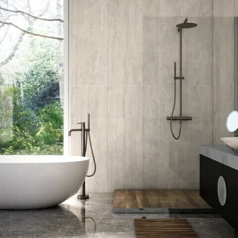 Porcelanato Alberdi Ferrara Bianco 60x120 - Caja 1.44m2