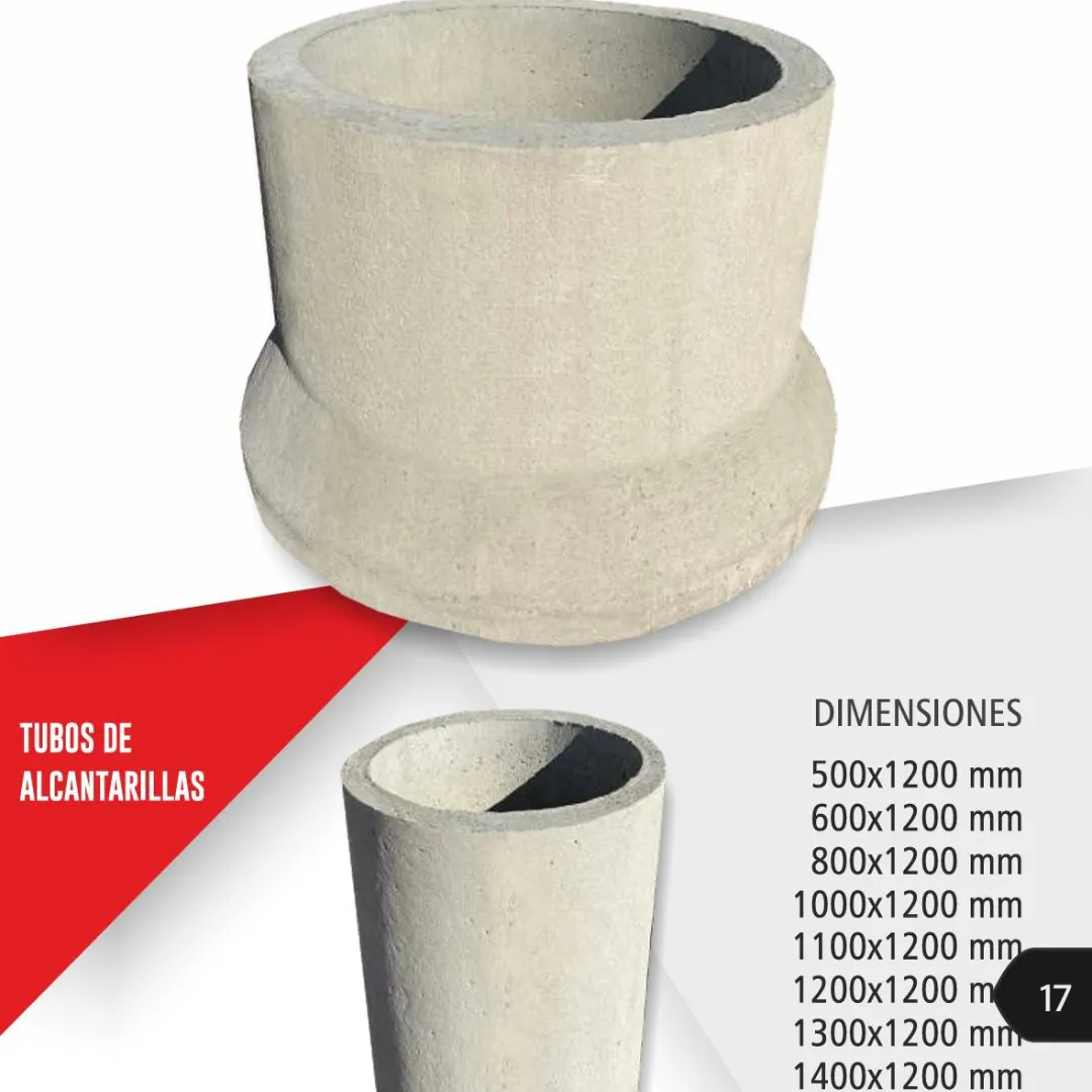 PX- H°A° TUBO P/ALCANTARILLA  1200x1200 mm