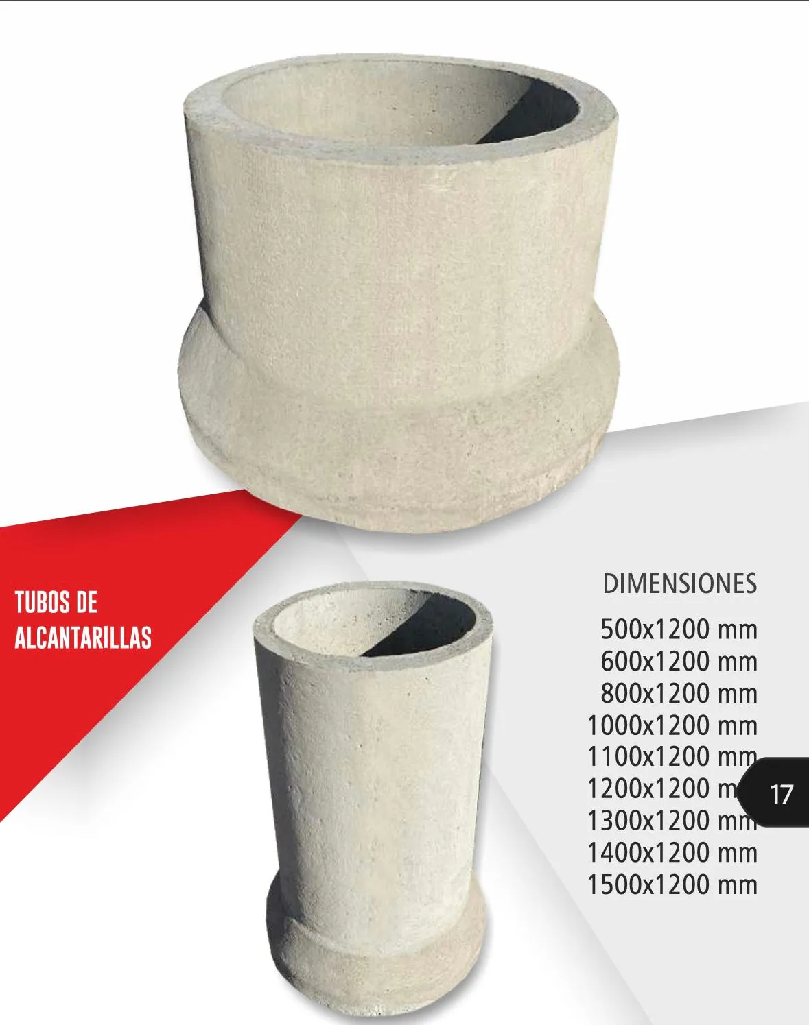 PX- H°A° TUBO P/ALCANTARILLA  1.00x1,20MTS C/Fe 6mmx2