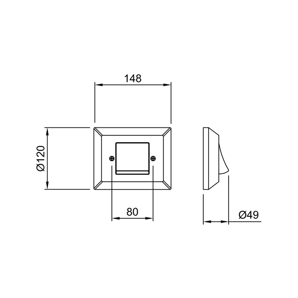 Válvula Temporizada Peirano Tecno para Inodoro Black