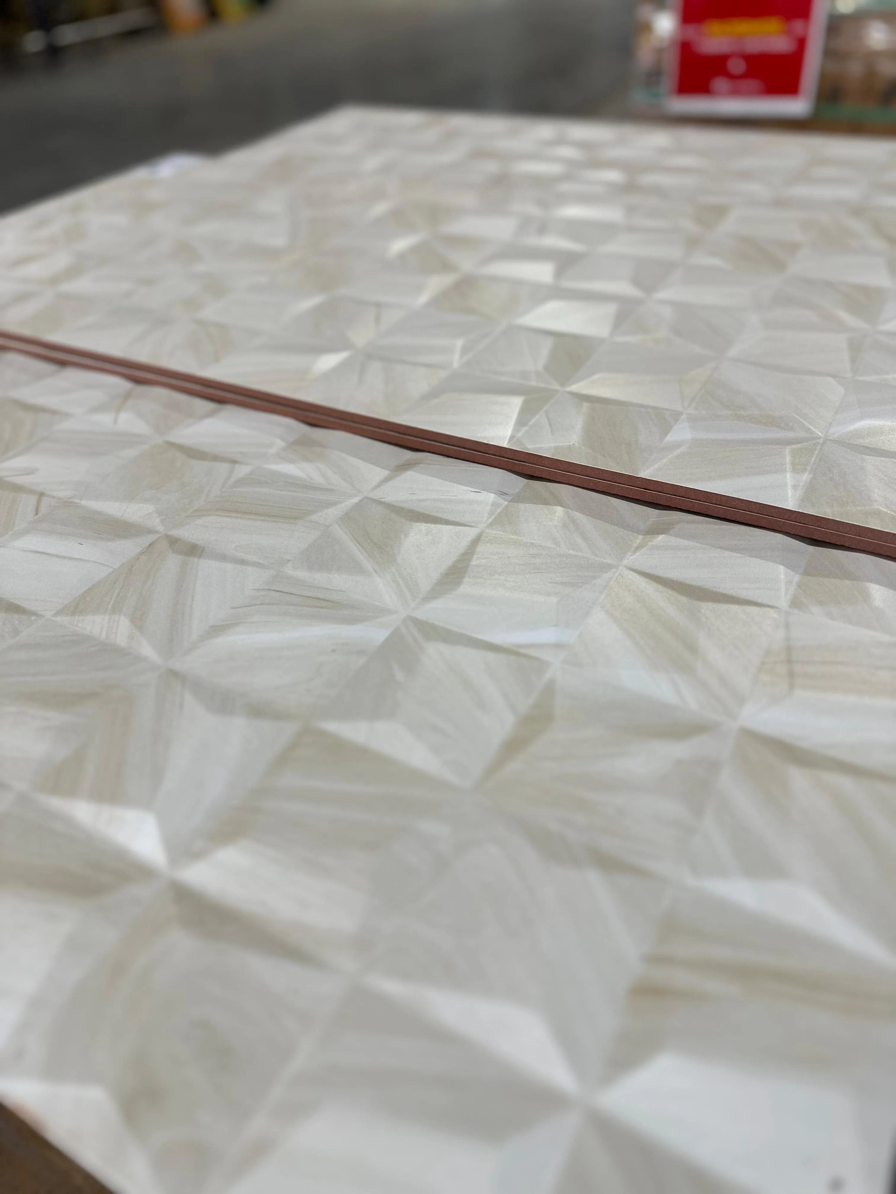 Cerámica Lume Onix Plus 3D 45x90cm | Revestimiento Texturizado - Caja 1.62m