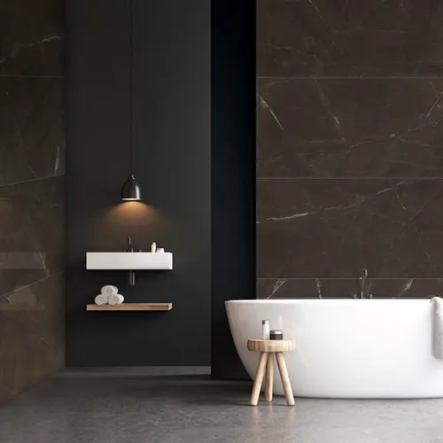 Porcelanato Vite Pulpis Brown 60x120cm Pulido | Porcelanatos Símil Mármol - Caja 1.44m