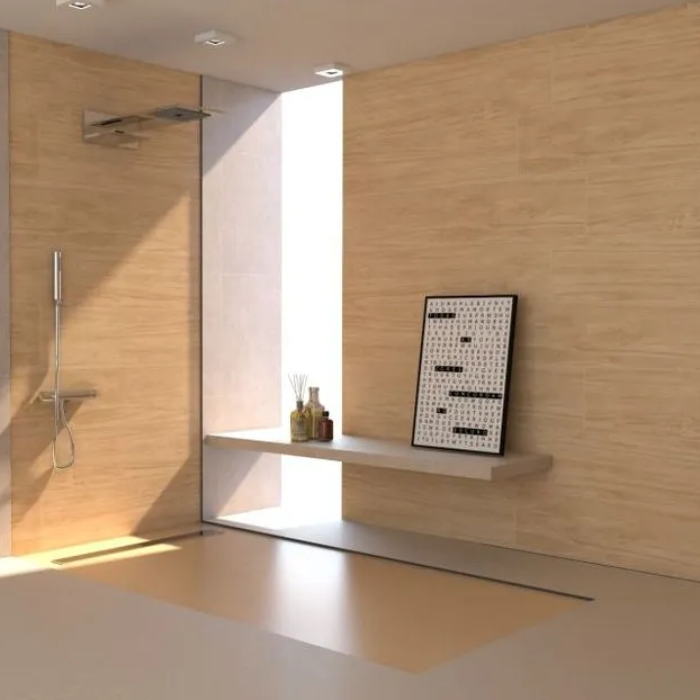 Porcelanato Villagres Amendola Natural 24.5x100cm | Símil Madera - Caja 2.2m