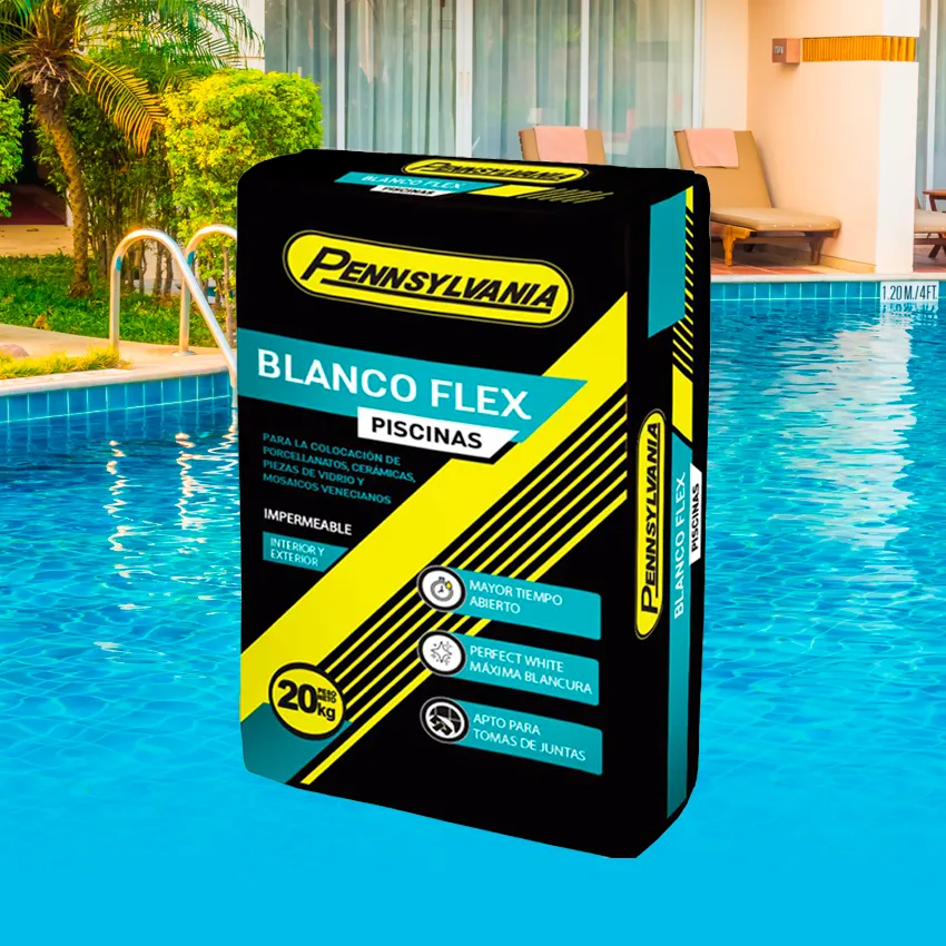 PENNSYLVANIA ADHESIVO BLANCO PISCINAS 20KG