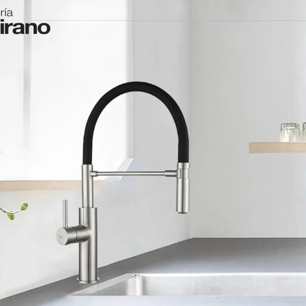 Peirano Nickel Hoop Cocina Monocomando Nickel
