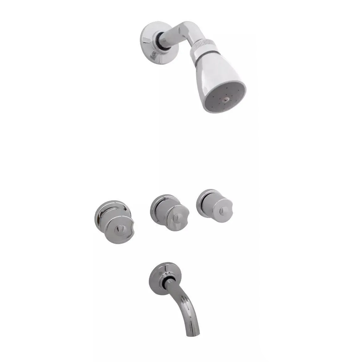 Peirano Verin Plus Ducha Embutida c/ Transferencia Cromo