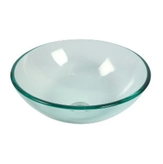 BACHA DE APOYO - VIDRIO TRANSP. 420mmx145mm