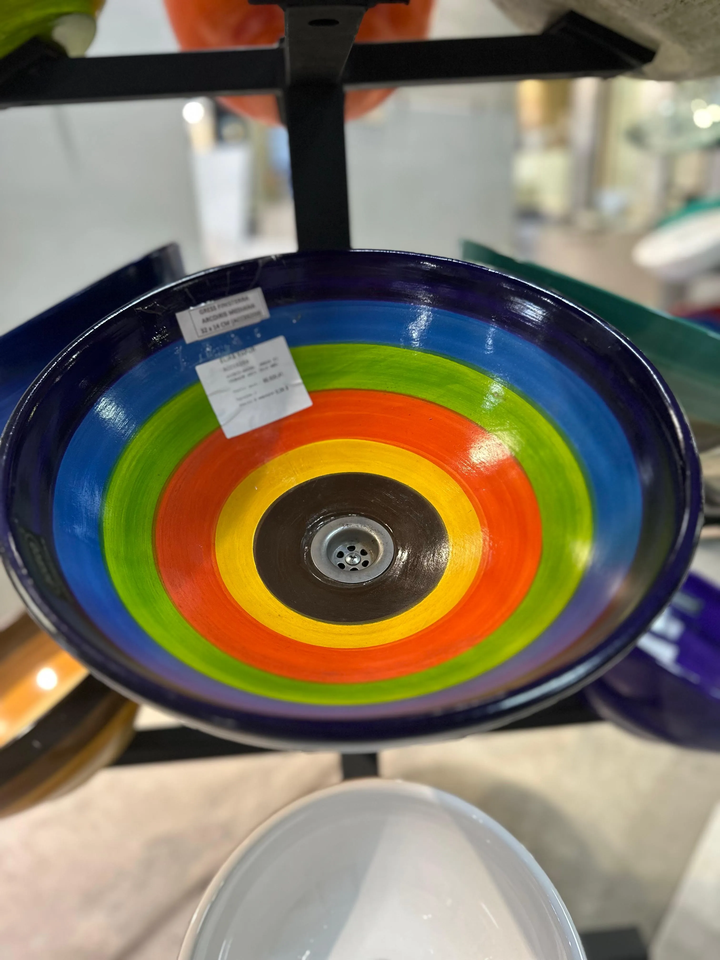 ACCECO-BACHA  GRESS FINISTERRA DEGRADE ARCO IRIS MED.