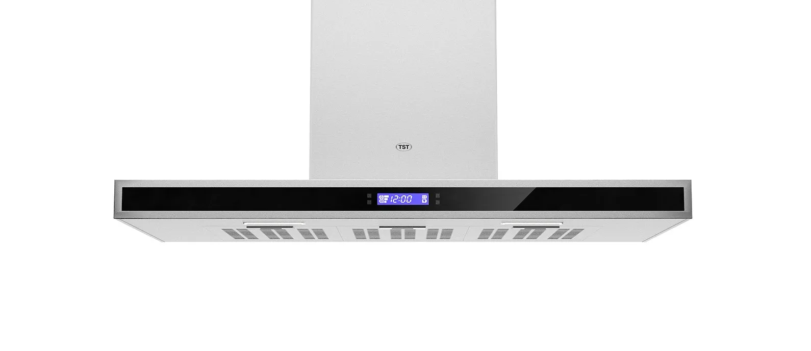 TST-CAMAPANA ISLA COLHUE 90 AC. INOX. 3V. C/MOTOR