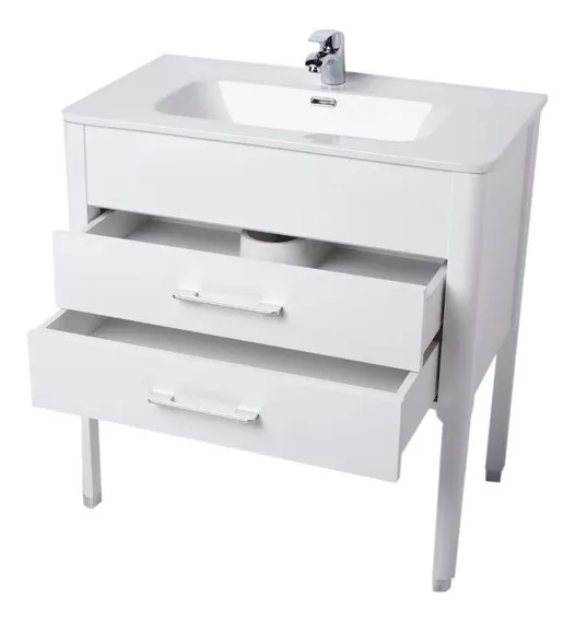 CAMPI-CONJ. CURVE 60 BLANCO c/MES. LOZA MONOC.