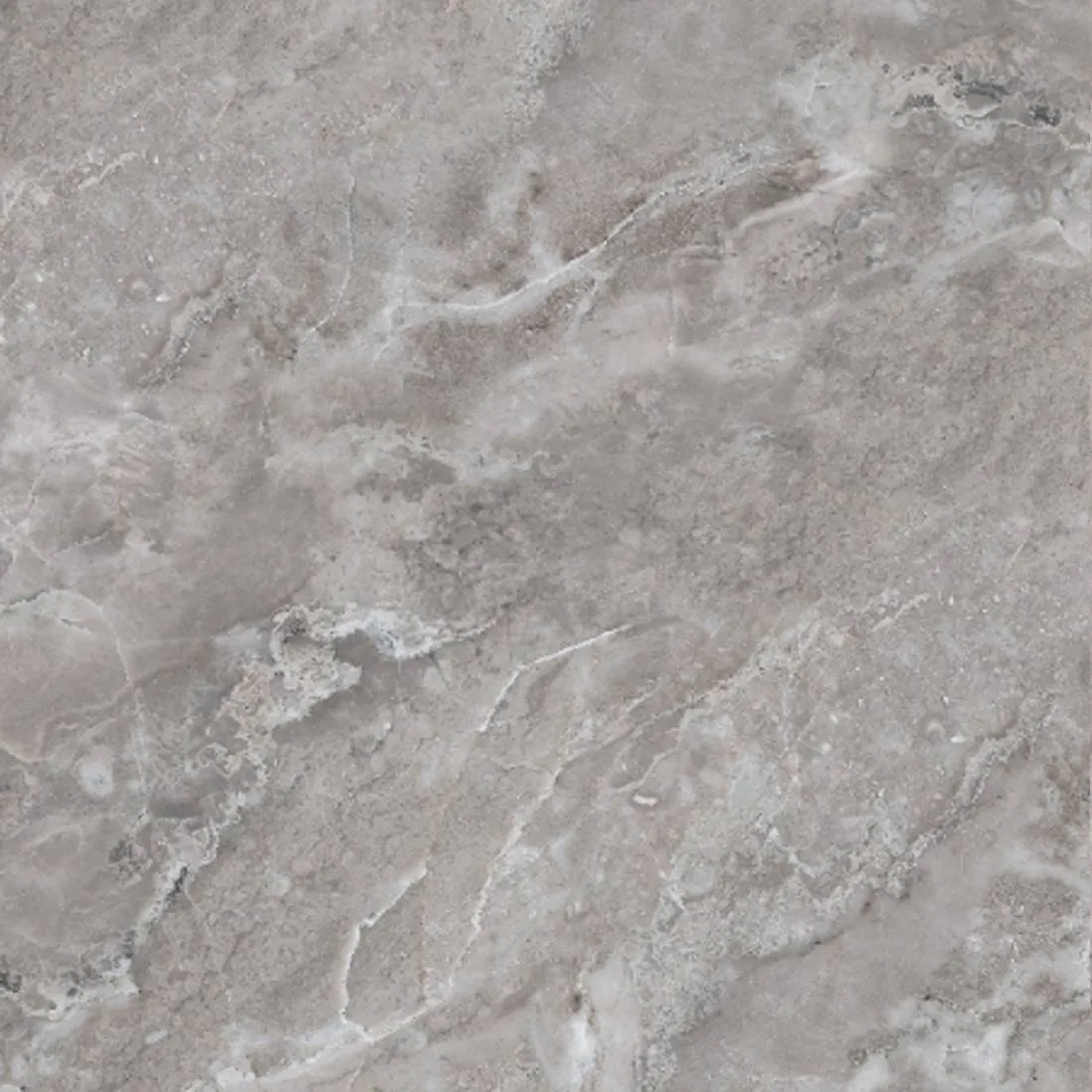 Porcelanato Cerro Negro Teramo Brillante Gris 61x61cm | Pisos Brillantes - Caja 1.89m