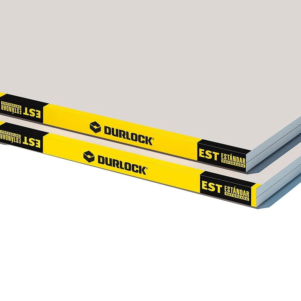 DURLOCK PLACA ESTANDAR REFORZ. 12.5MM 1.20X3.00