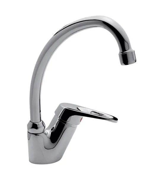 FV Arizona Monocomando Cocina Mesada Pico Móvil Cromo