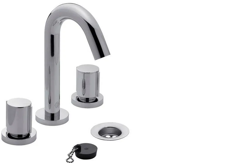 FV California Lavatorio 207/17 Cromo – Doble Comando