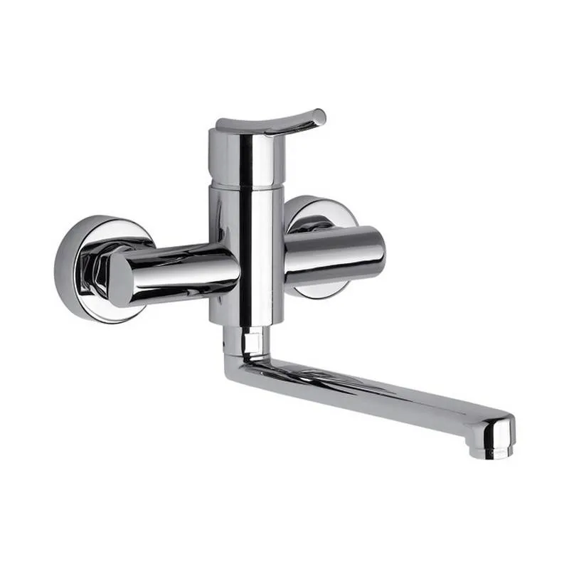 FV39 Libby Monocomando Cocina Exterior Pico Móvil Cromo