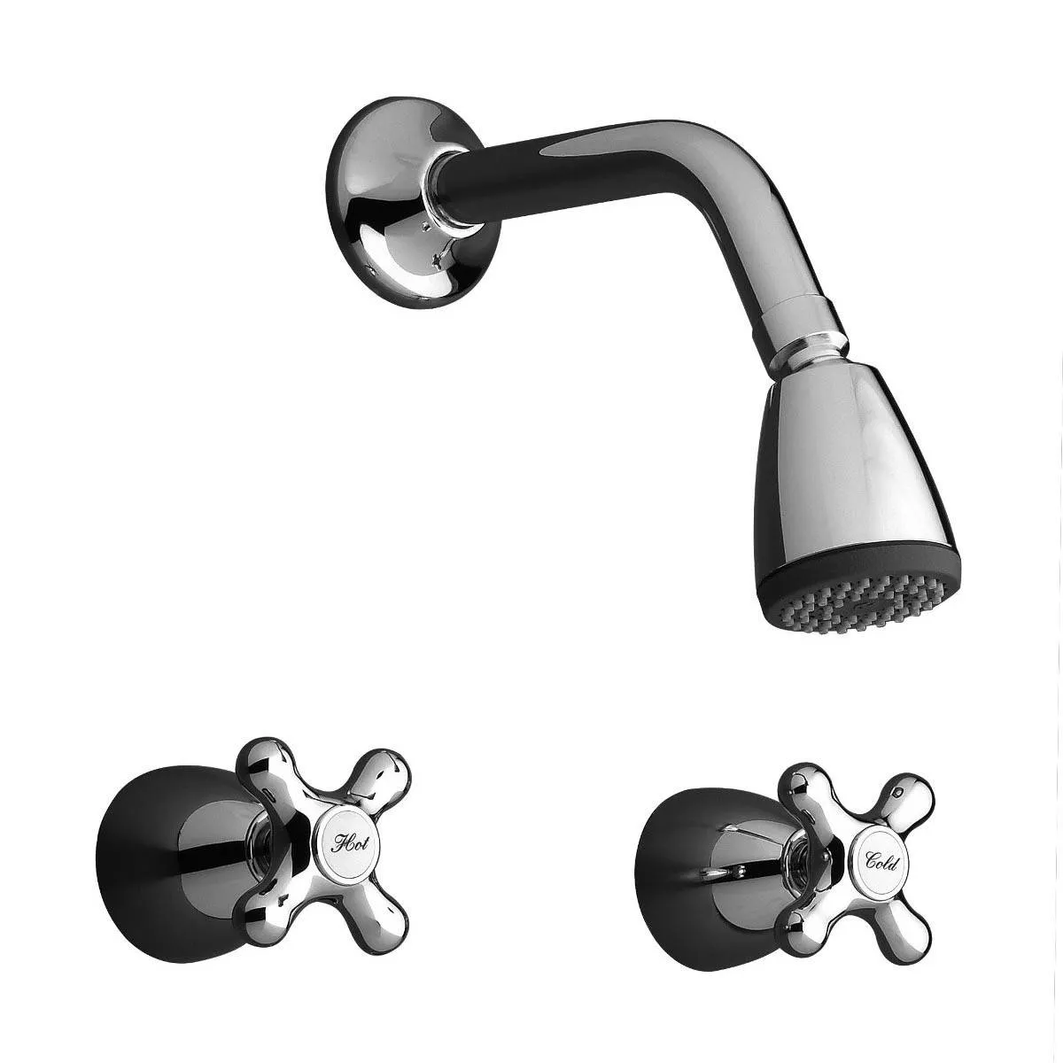 FV Margot Ducha 2 Llaves con Duchador Cromado