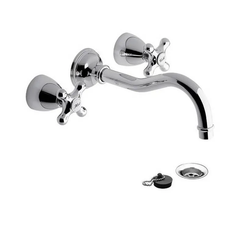 Grifería FV62 Margot Lavatorio de Pared Cromo