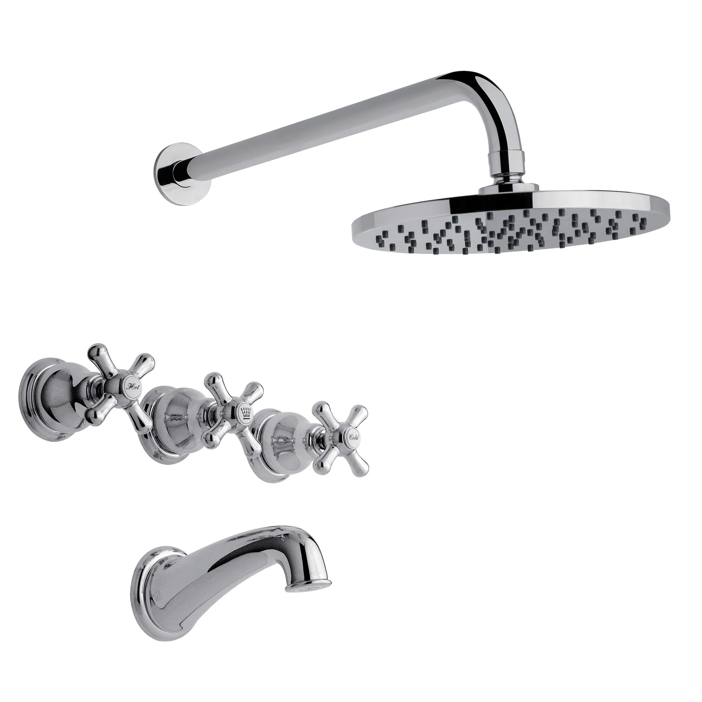 Grifería FV64 Denisse Bañera Cromo 103/64