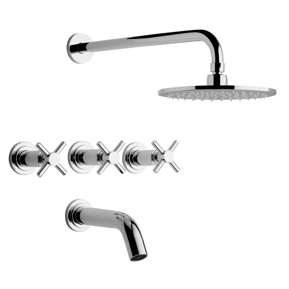 FV Temple Bañera Cromada 103/87 Diseño Moderno