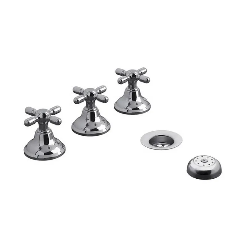 FV Newport Plus Bidet CR – Juego 3 Llaves c/ Tapita