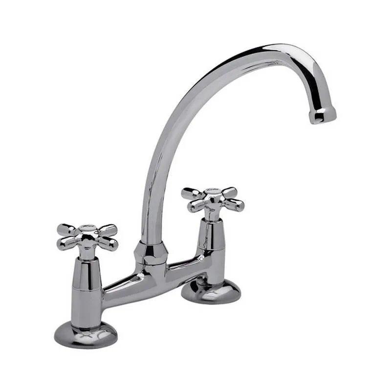 FV Newport Plus Juego Monocomando Cocina Mesada Cromo
