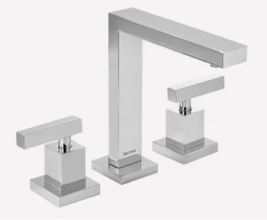 Grifería Peirano Castilla Lavatorio Embutido Cierre Cerámico Cromo