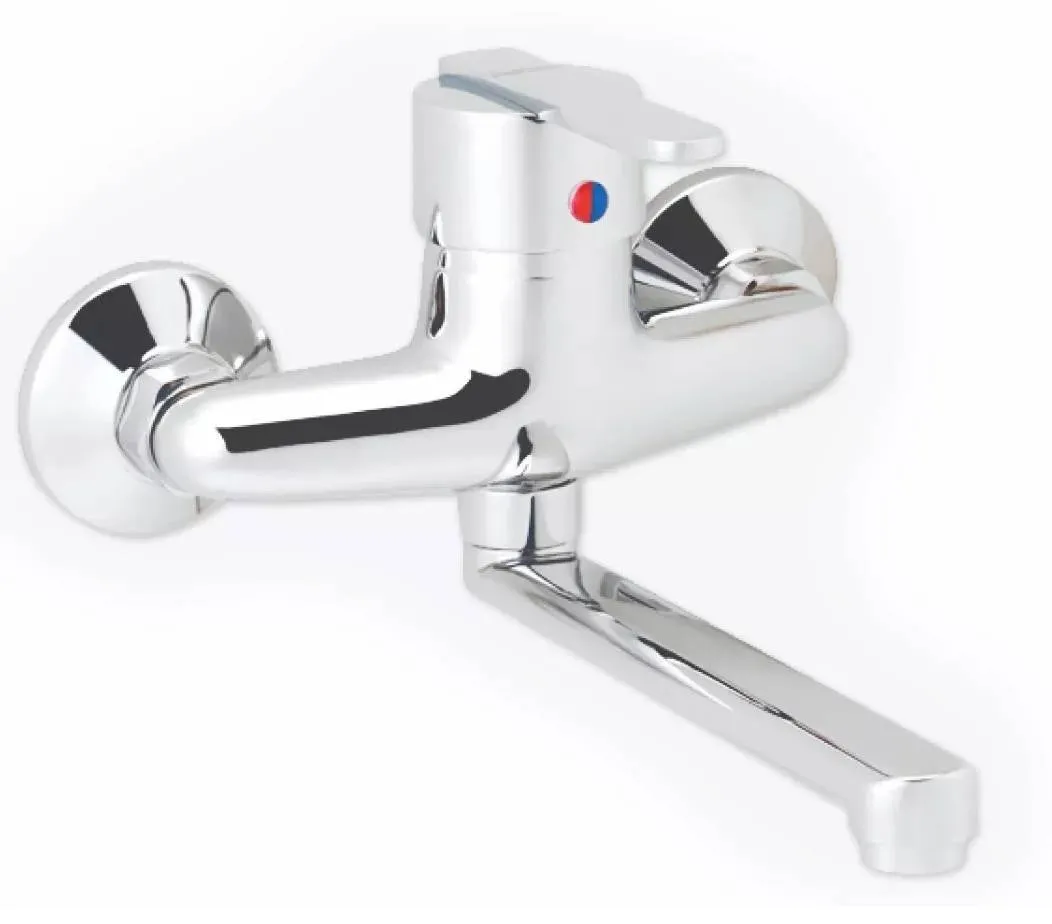 Peirano Bilbao Monocomando Lavatorio Pared Cierre Cerámico