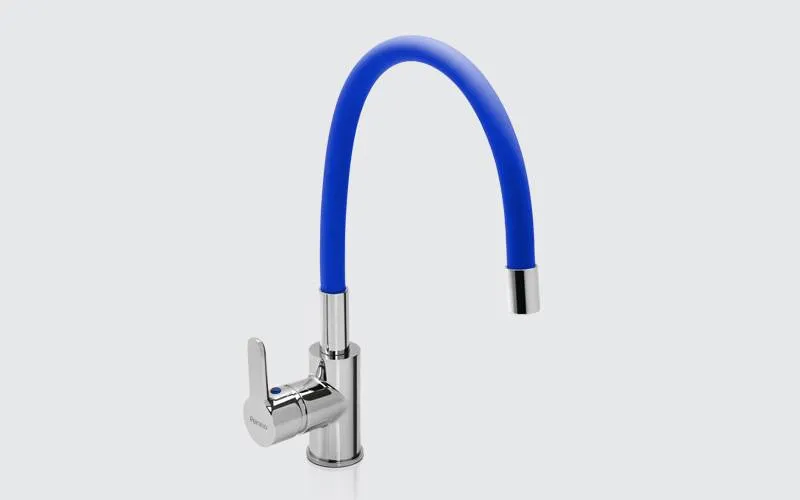 Peirano Colors Cocina Monocomando Azul Cromo

