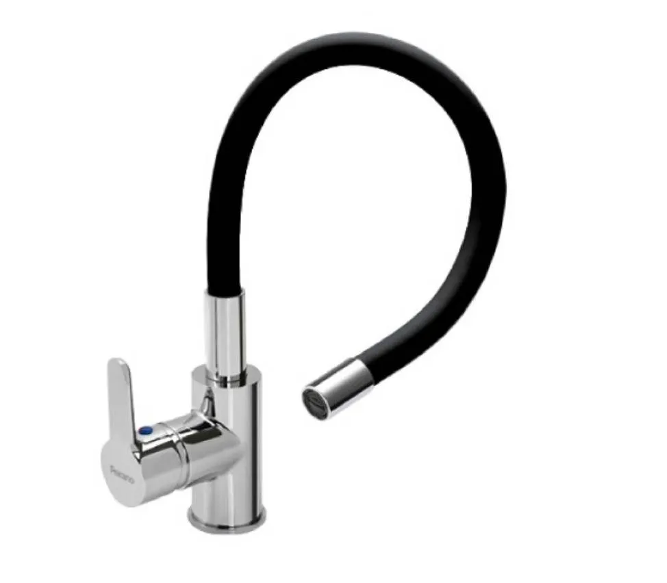 Grifería Peirano Colors Cocina Monocomando Negra Mate